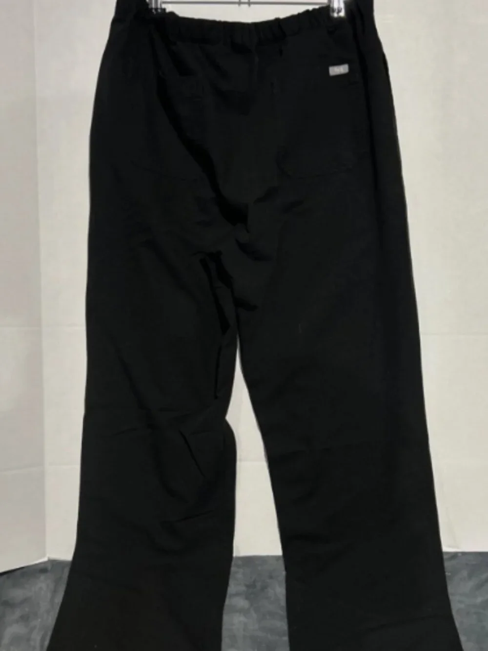 Figs Men's Black straight leg Pants Medium Black